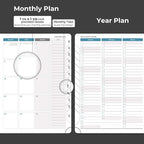 IN-LUXPRO Planner 2026 Daily Weekly and Monthly, 11.5"x8.5", 12 Months Spiral - Image 4