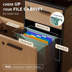 ThinkTex Plastic Expanding Hanging File Folders, 7 Innovative 1.2" Accordion - Image 2
