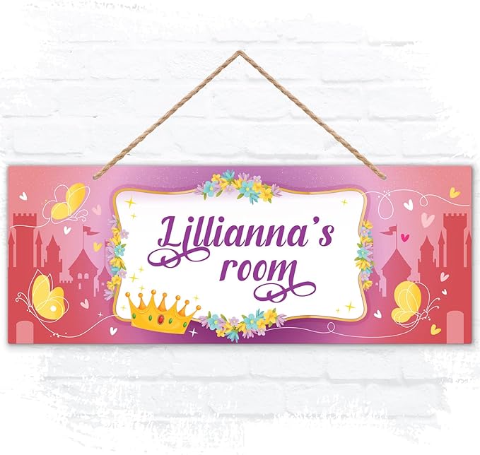 Custom Girl/Boy Name Sign Personalized Children Decor Sign by SigoSigns