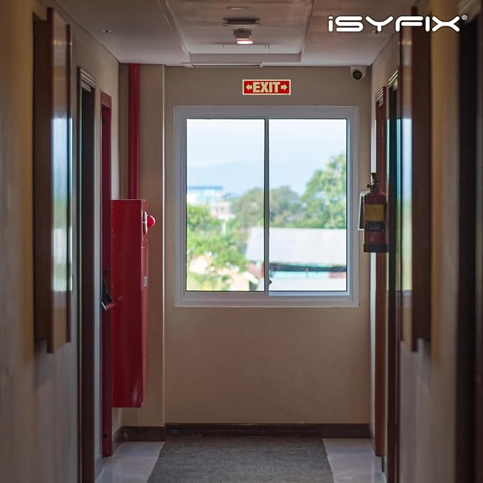 iSYFIX Exit Signs with Directional Right & Left Arrow - Image 6