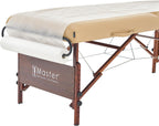 master massage paper roll holder for massage tables showing dimensions