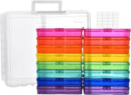 ALINK Photo Storage Box with Handle, Office Supplies - Image 8