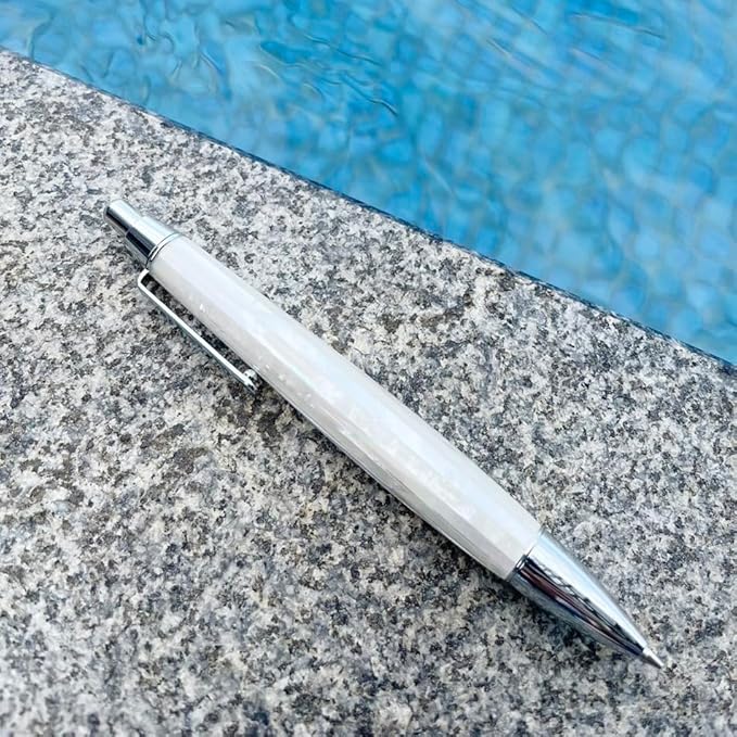 LACHIEVA LUX Mother of Pearl Mechanical Pencil 0.7mm, Elegant Metal Pencil - Image 6