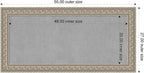 Amanti Art Silver Framed Magnetic Board 27x55 Oversize Vision Board - Image 2