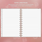 Clever Fox Password Book Spiral – Internet Address & Password Organizer - Image 6