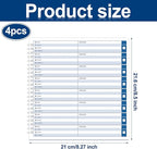 Geyee Phone Message Voice Mail Log Book 8. 27 x 8. 5 Inches Voicemail Message - Image 6