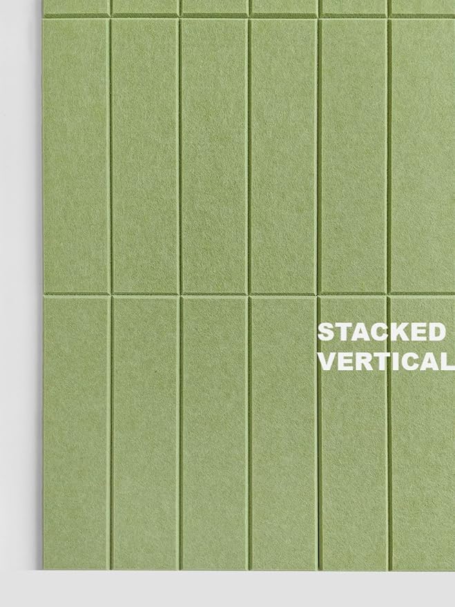 DECORITA Felt Bulletin Board Tiles | Modern Cork Board Alternative | Large Cork - Image 4