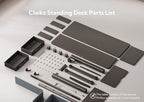 Claiks Standing Desk with Drawers, Adjustable Stand Up Electric Standing Desk - Image 7