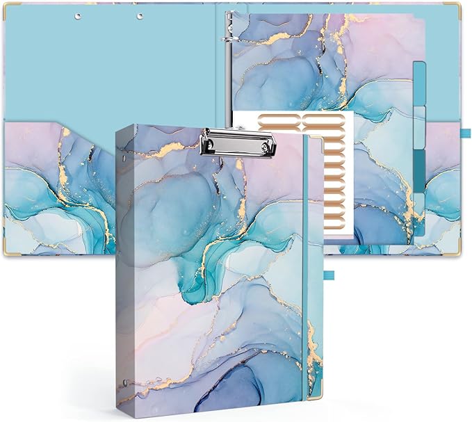 Lateefah 3 Ring Binder, 1 Inch Binder Organizer by Lateefah