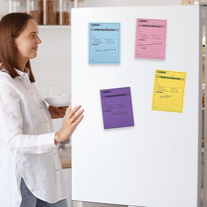 9 Pieces Phone Message Pads for Office Sticky Notes, While You were Out Message - Image 6