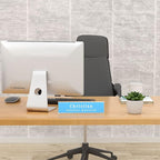 Acrylic 12 Pack Name Plates for Desks, AITEE 2x8 Clear Desk Name Plate - Image 4