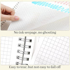 BESARME 80 Sheets Graph Paper Spiral Notebook 8.5" × 11" - Image 5