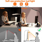 double head led desk lamp, architect desk lamps, package contents