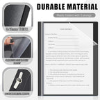Teling 72 Pack Clear Front Report Covers Bulk Business Report Covers Plastic - Image 3
