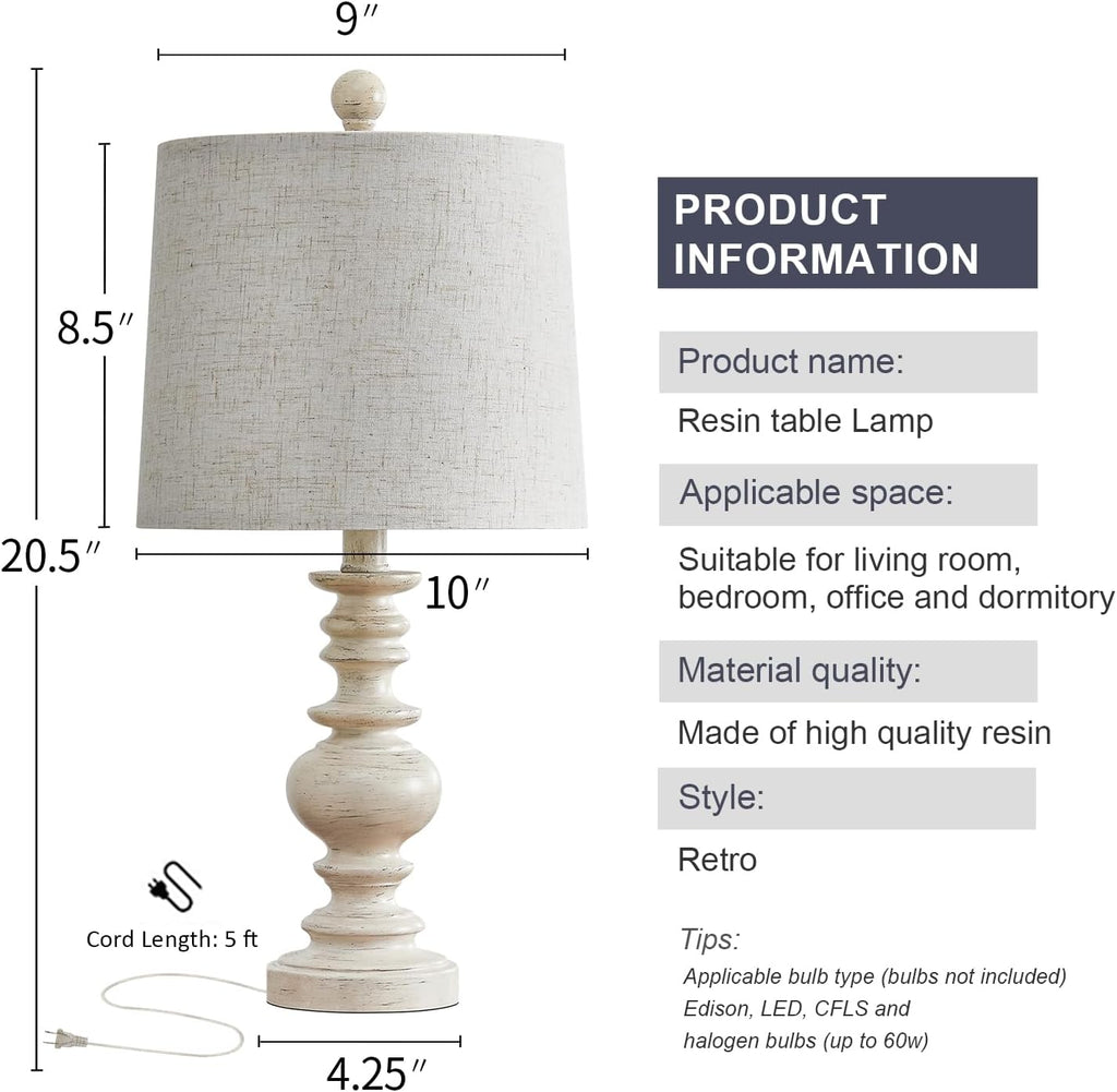 bobomomo tradition 20.5" rustic table lamp set of, view 9