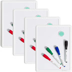 U Brands Contempo Magnetic Dry Erase Board White Board Bundle, 8.5" x 11" by UBrands