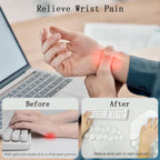 Gel Cloud Wrist Rest for Keyboard and Mouse Clear Mouse Pad with Wrist Rest 3PCS Ergonomic Cool Keyboard Wrist Pad Cute Acrylic Coaster Non-Slip Cute Transparent Mouse Wrist Pad for Computer Keyboard