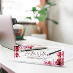Personalized Name Plate for Desk, Custom Desk Name Plate, Acrylic Name Plate - Image 4