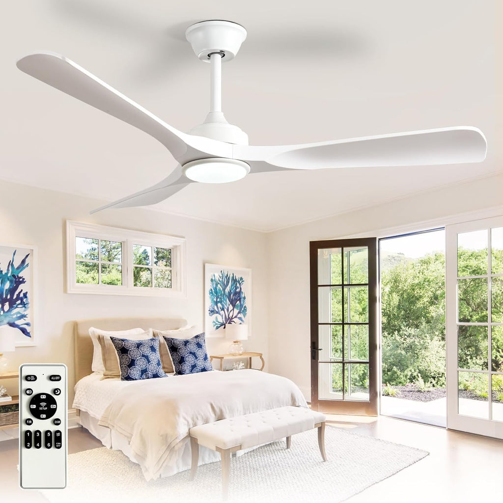 outdoor ceiling fan with light: 52 inch 3, main product view