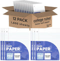 Loose Leaf Paper College Ruled Notebook Paper College Ruled Lined Writing by E-CLIPSUSA