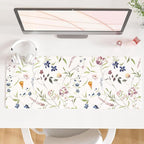 QIYI Floral Mouse Pad, Large Desk Mat by QIYI