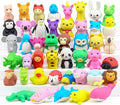 Gomimeor 45 Pcs Animal Erasers for Kids, Pencil Erasers Bulk, Cute Animal by GOMIMEOR
