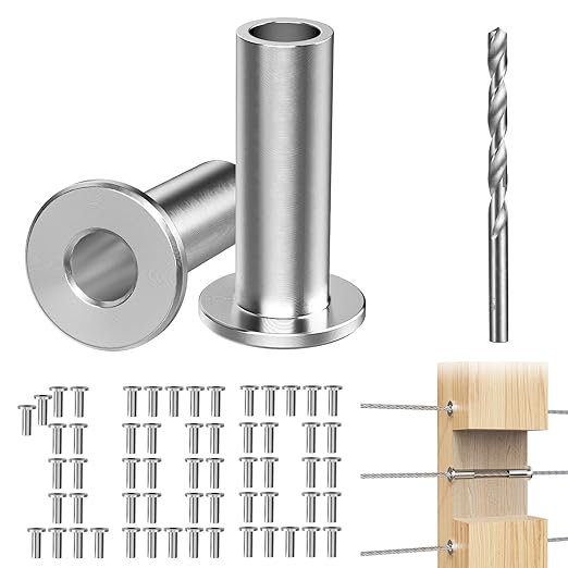 Steel DN Mate 100 Pack Stainless Steel Protector Sleeves by SteelDNMate