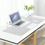 DAWNTREES Felt Desk Pad, Large Keyboard Mat, Wool Desk Mat, Extra Large Felt - Image 6