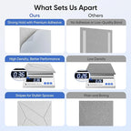 UNECHO 12 Pack 12" X 12" X 0.4" Acoustic Panels - Image 4