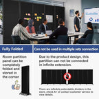 Strongbird Folding Room Partition, Office Partition Dividers, Privacy Divider - Image 3