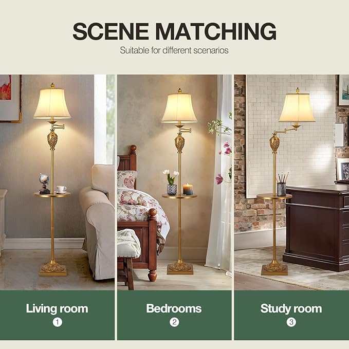 Traditional LED Floor Lamp - Image 4