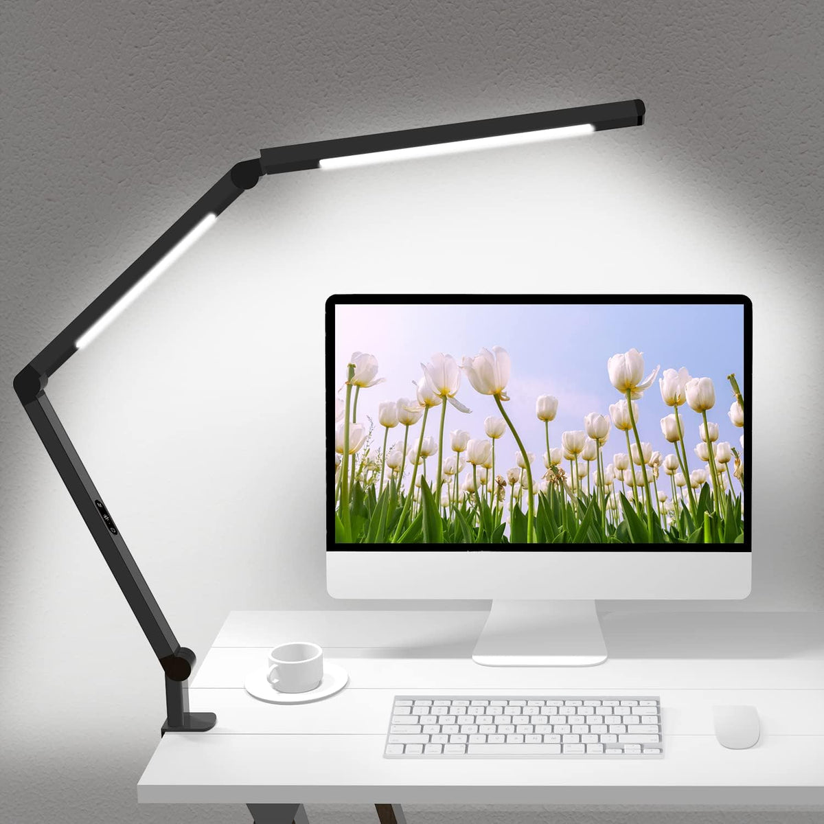 led desk lamp with clamp, architect desk lamp, main product view