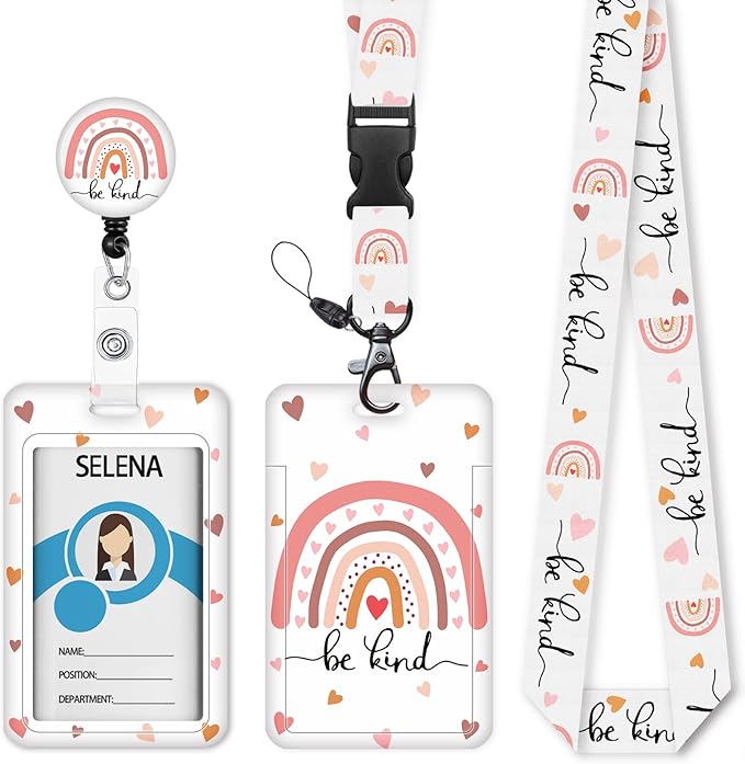 ID Badge Holder with Breakaway Lanyard, Lanyards by Mcapirivo
