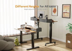 Claiks Standing Desk with Drawers, Stand Up Electric Standing Desk Adjustable - Image 5