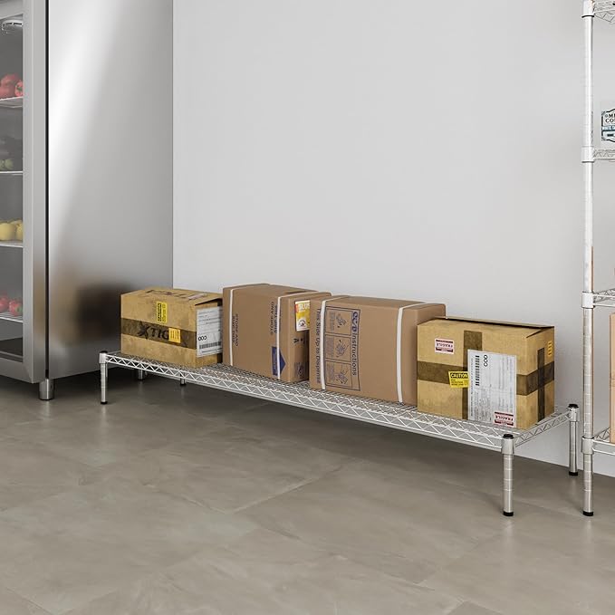 Regal Altair 18" Deep x 72" Wide x 8" Height Wire Shelving Kit | 1-Tier | NSF - Image 6