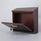 xydled Mail Boxes with Key Lock, Locking Mailbox Wall Mounted, Large Capacity - Image 6