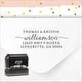 PrettySweetParty Self Inking Return Address Stamp by PrettySweetParty