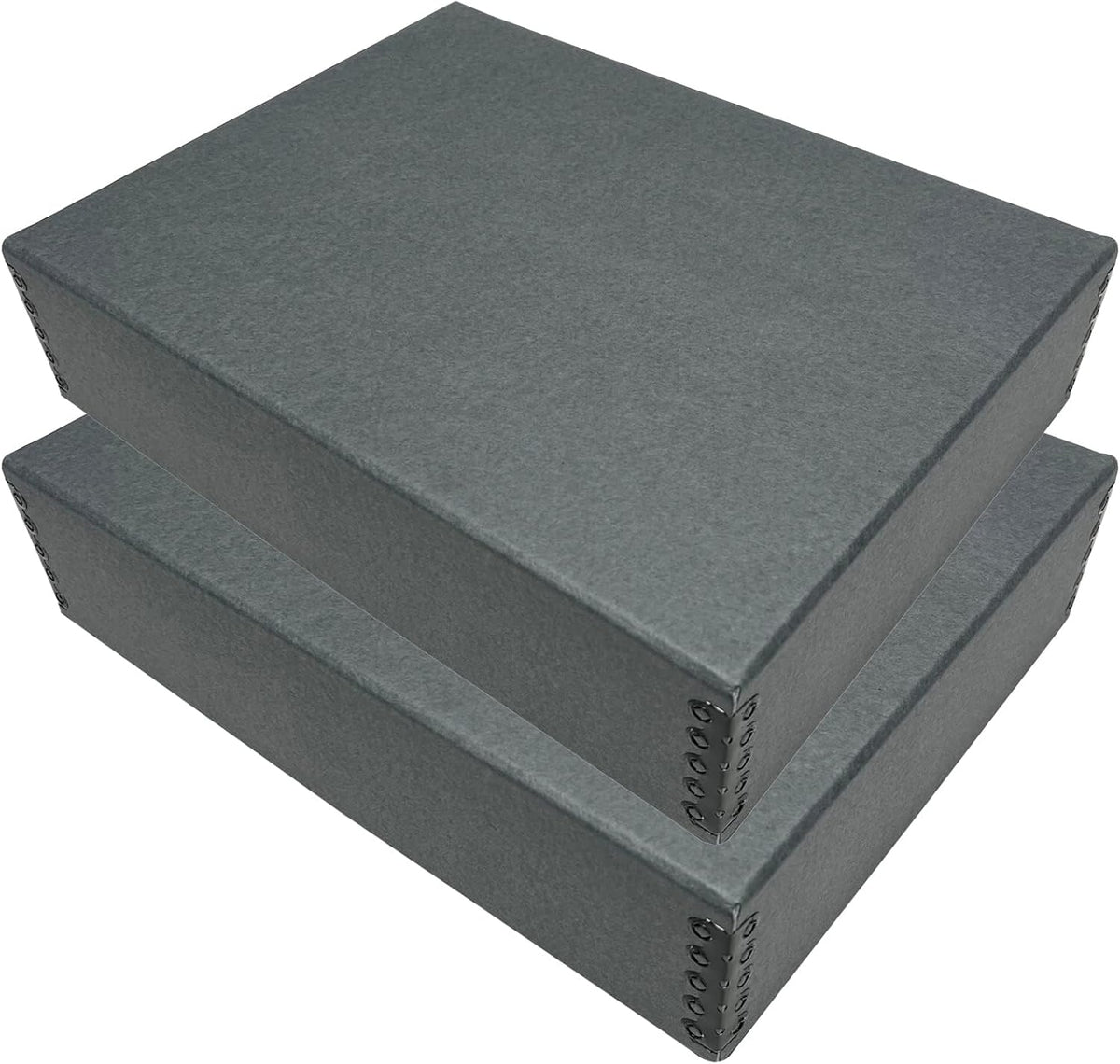 Lineco Museum Archival Storage Box, 9.75x12.75x3 in. Drop Front Design.