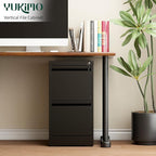 Yukimo 2 Drawer File Cabinet - Image 2