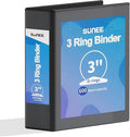 SUNEE 3 Ring Binder 3 Inch 1 Pack by SUNEE