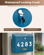LAND·VOI Locking Wall-Mount Mailbox - Image 2