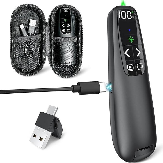 Rechargeable Presentation Clicker by UBUYONE%C2%AE