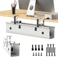 KIGJU Under Desk Cable Management Tray, 30-inch No-Drill Cord Organizer by Unknown