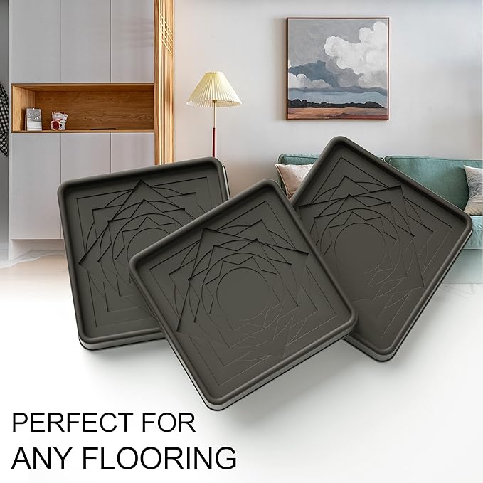 Furniture Coasters, Rubber Furniture Feet, Anti Slide Floor Protector - Image 2