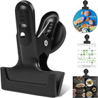 joaoxoko 3 Pack Heavy Duty Magnetic Clips 1.5 Inch Opening by joaoxoko