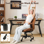 yfo home office desk chair office rubber casters, close-up detail