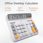VEWINGL Desktop Calculator, 12-Digit Large LCD Display, Big Computer-Style Keys - Image 2