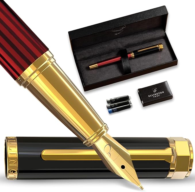 Ellington Pens Luxury Fountain Pen Set by EllingtonPens