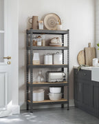 songmics 5-tier storage shelves, load 2310 lb, garage, view 9