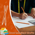 sqzrmdcg 36 PCS Orange Colored Pencils, Pre-sharpened Professional Wooden Art - Image 4